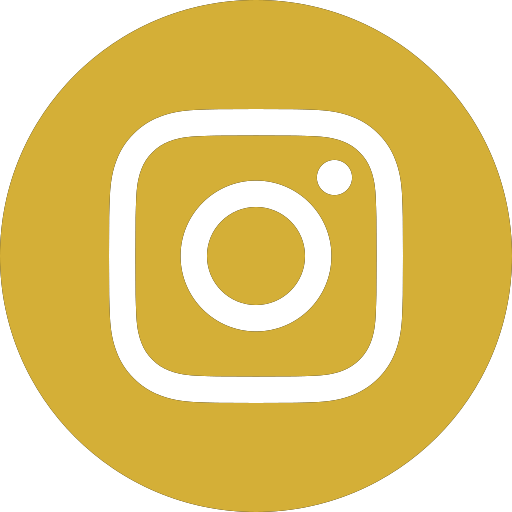 Gold Instagram Icon